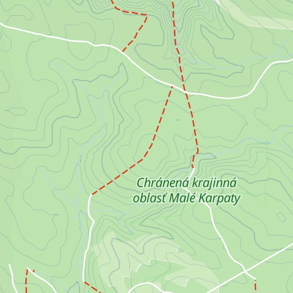 Map of Bystrická hora