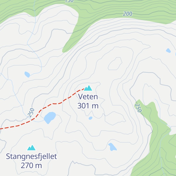 Map of Veten