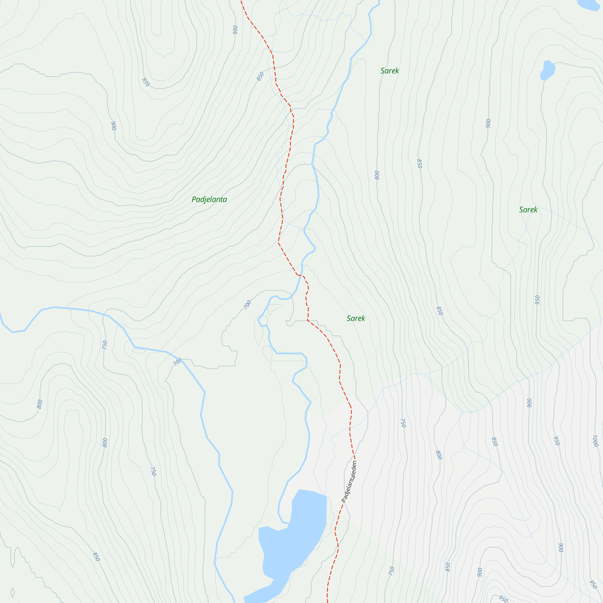 Darreluoppal Fjällstuga map