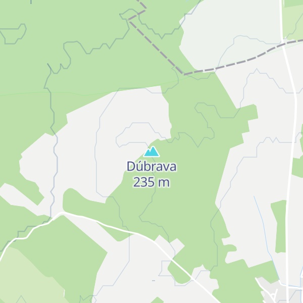 Map of Dúbrava