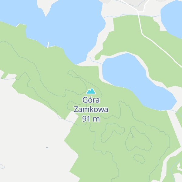Map of Góra Zamkowa