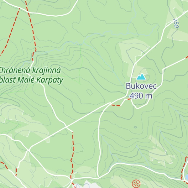 Map of Erdödyho kopec