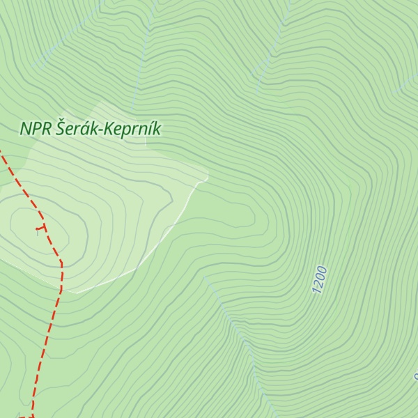 Map of Žalostná
