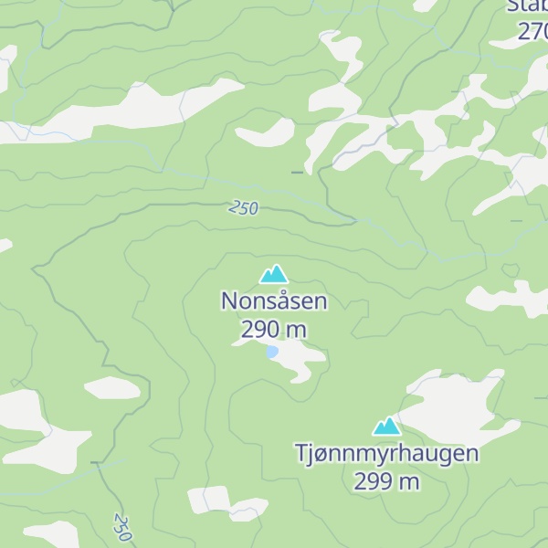 Map of Nonsåsen