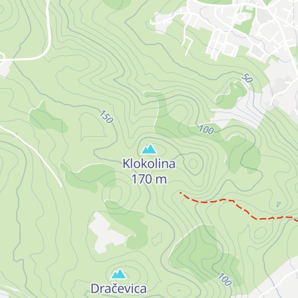 Map of Klokolina