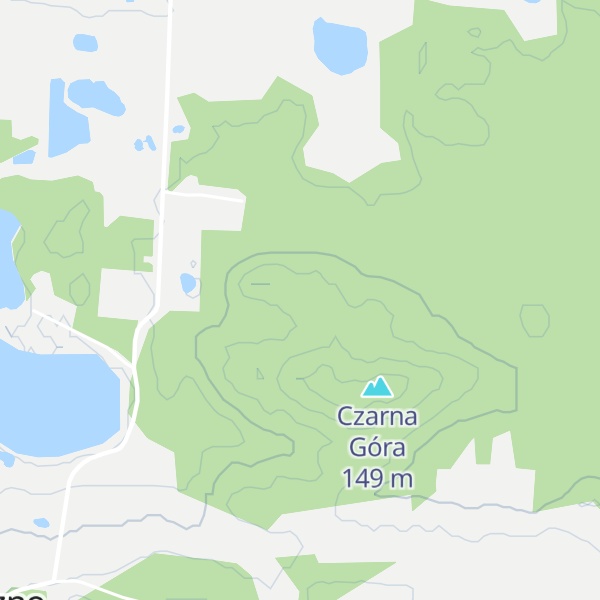 Map of Kościelna Góra
