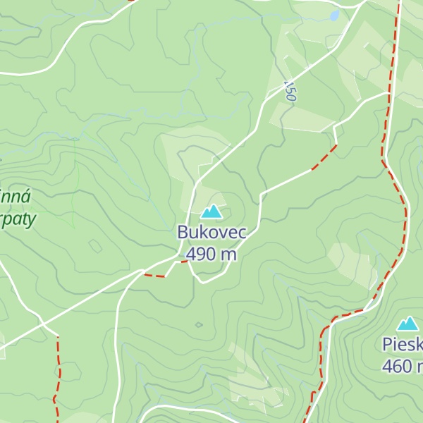 Map of Bukovec