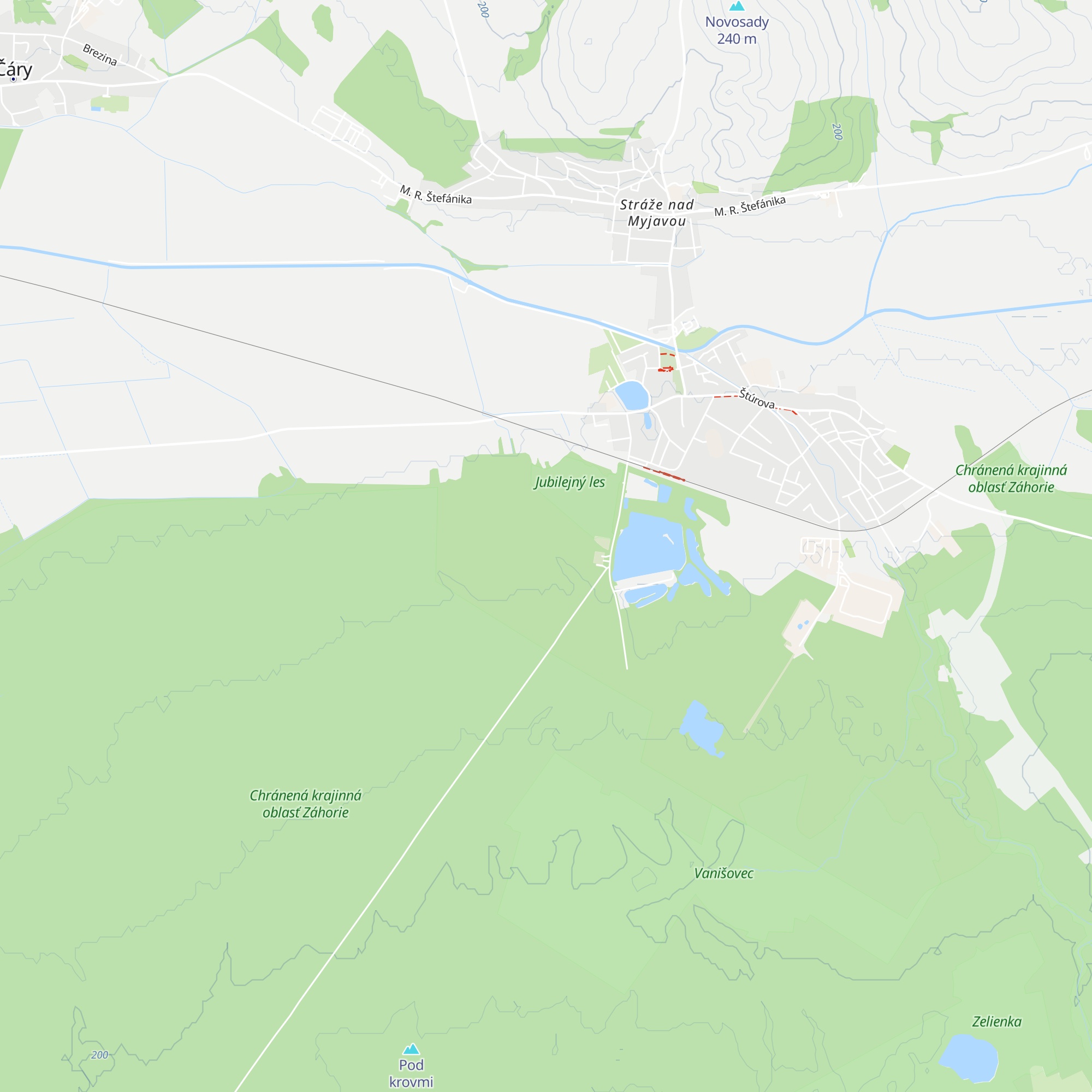 Chata Konvalinka map