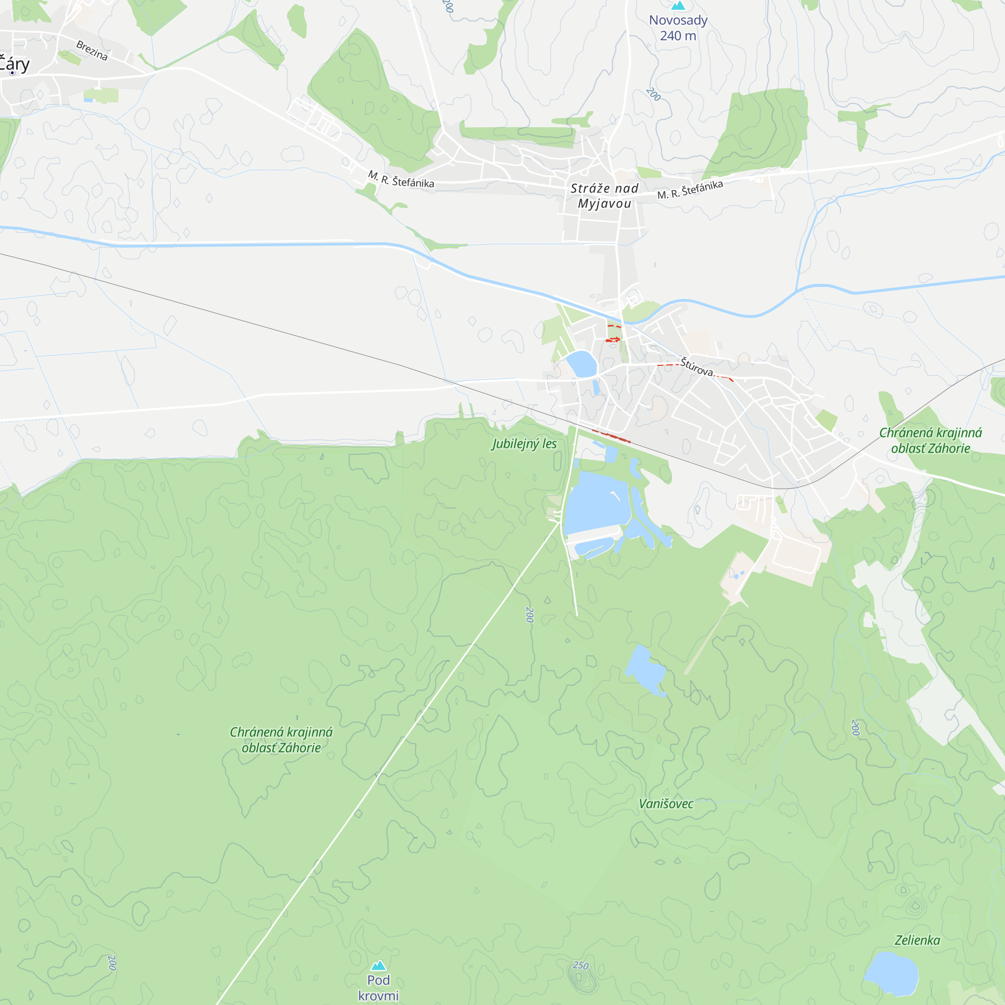 Chata Konvalinka map