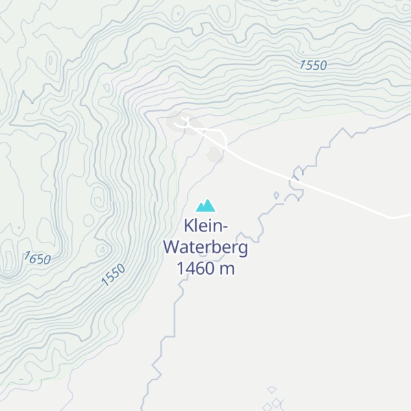 Map of Klein-Waterberg