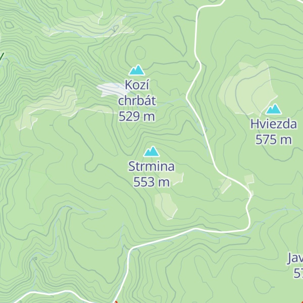 Map of Strmina