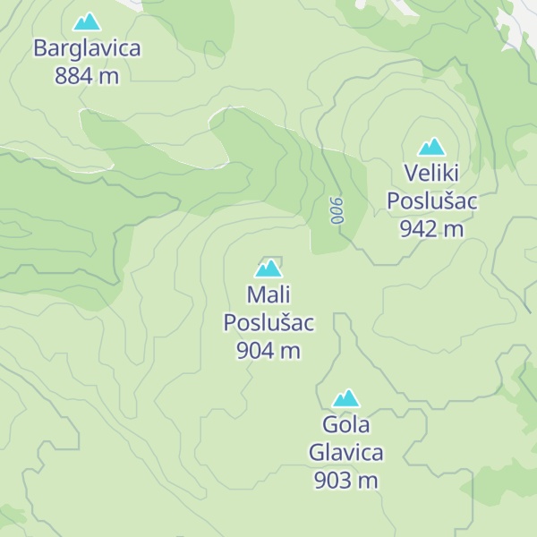 Map of Mali Poslušac