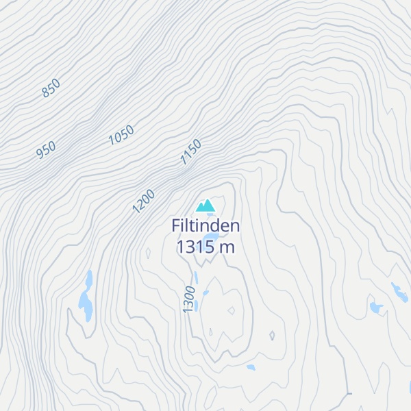 Map of Filtinden