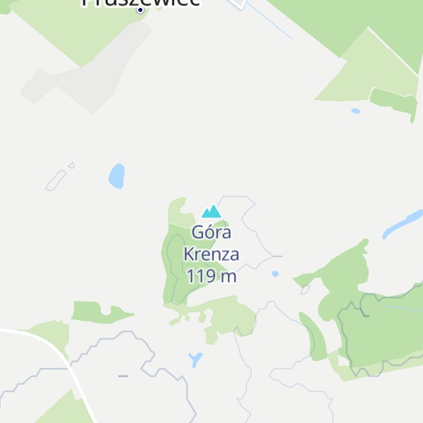 Map of Góra Krenza