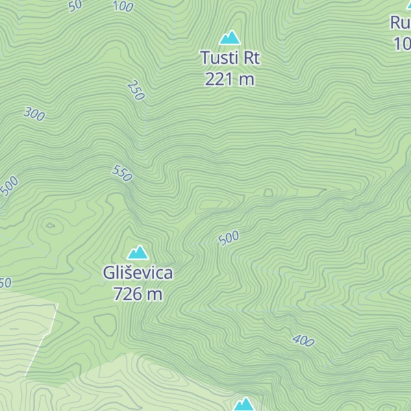 Map of Gališevica
