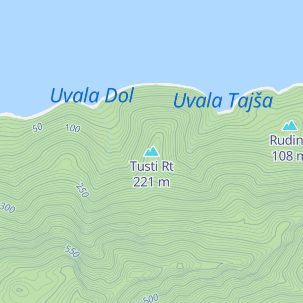 Map of Tusti Rt