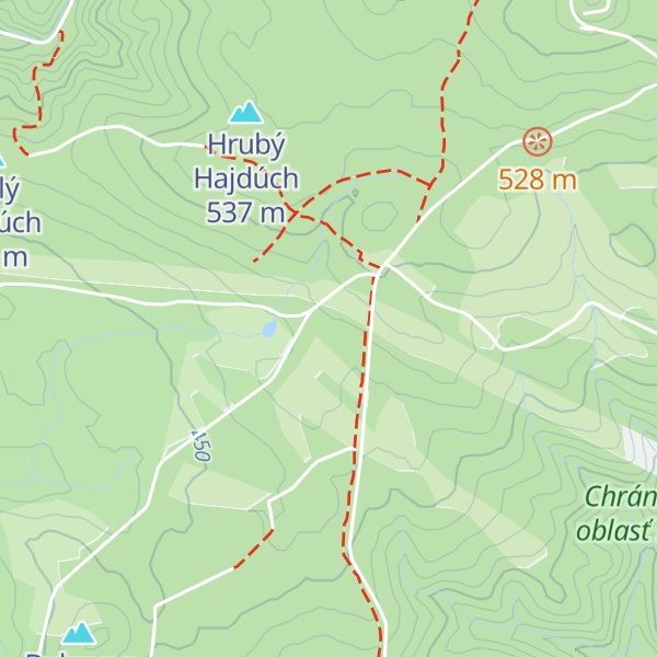 Map of Dubové