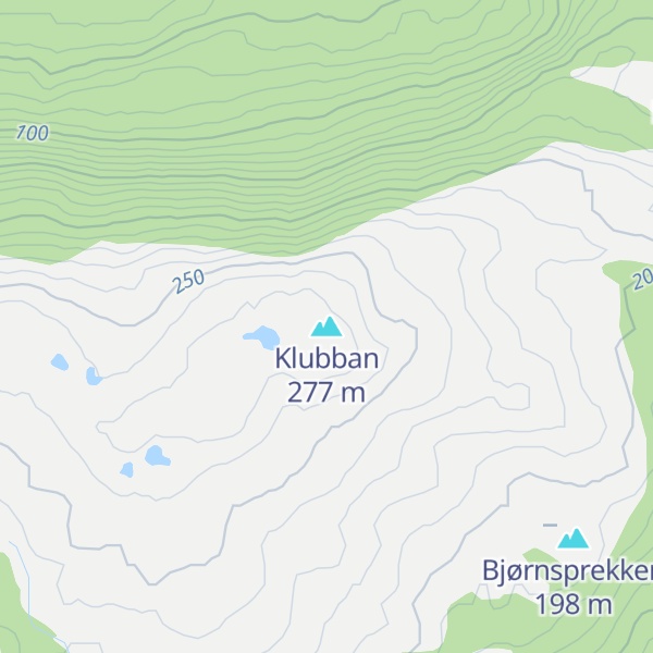 Map of Klubban