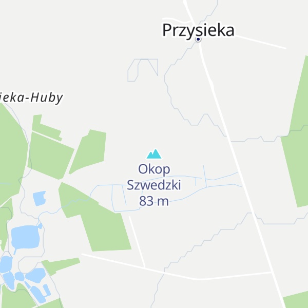 Map of Okop Szwedzki