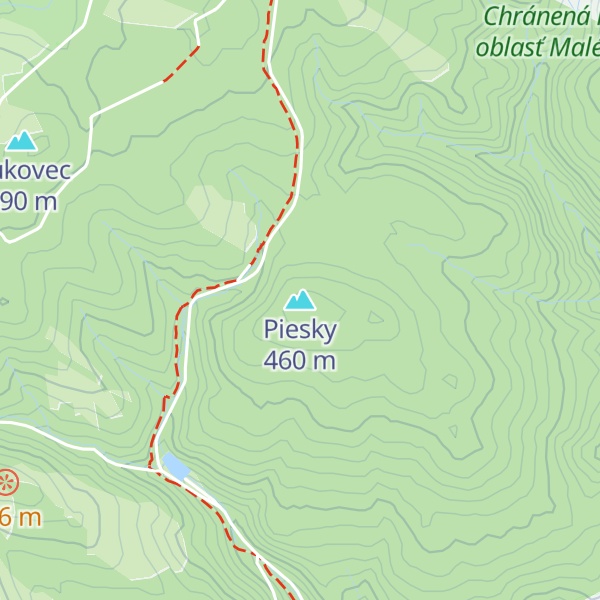 Map of Piesky
