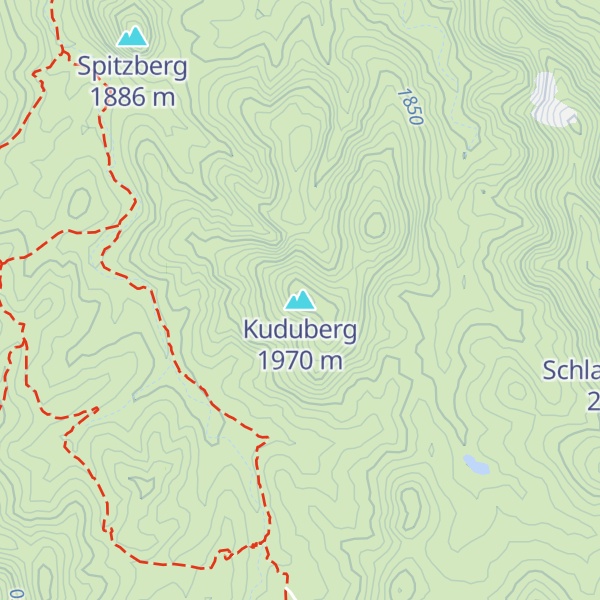 Map of Kuduberg
