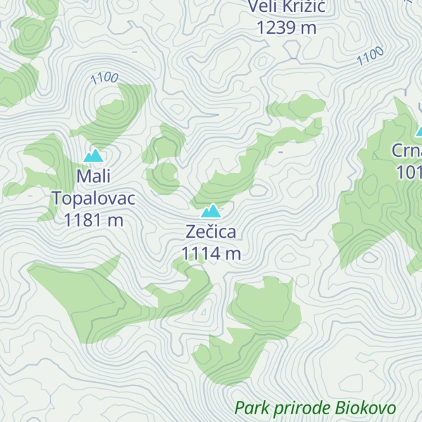Map of Zečica