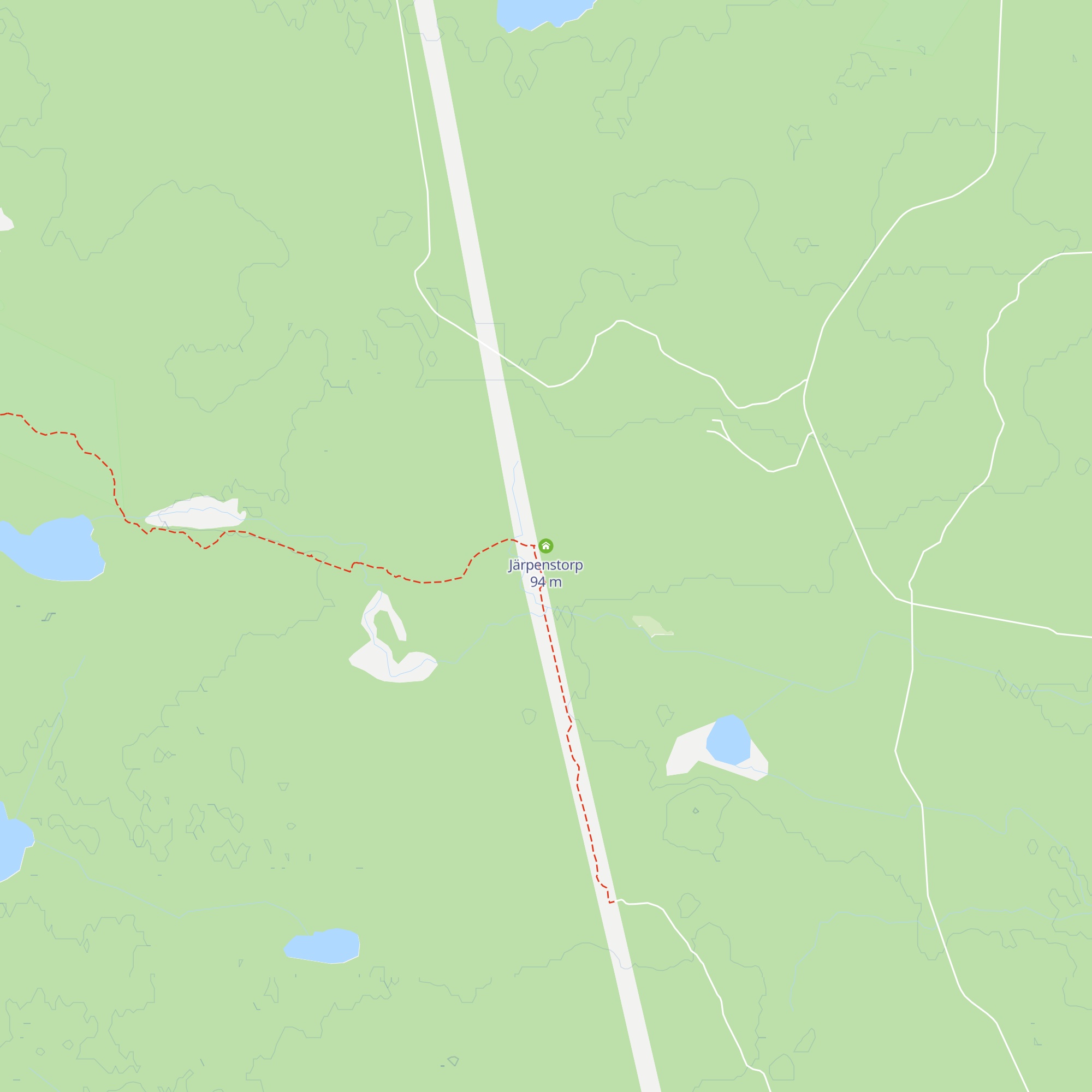 Järpenstorp map
