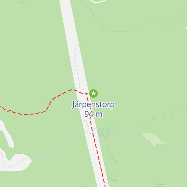 Map of Järpenstorp