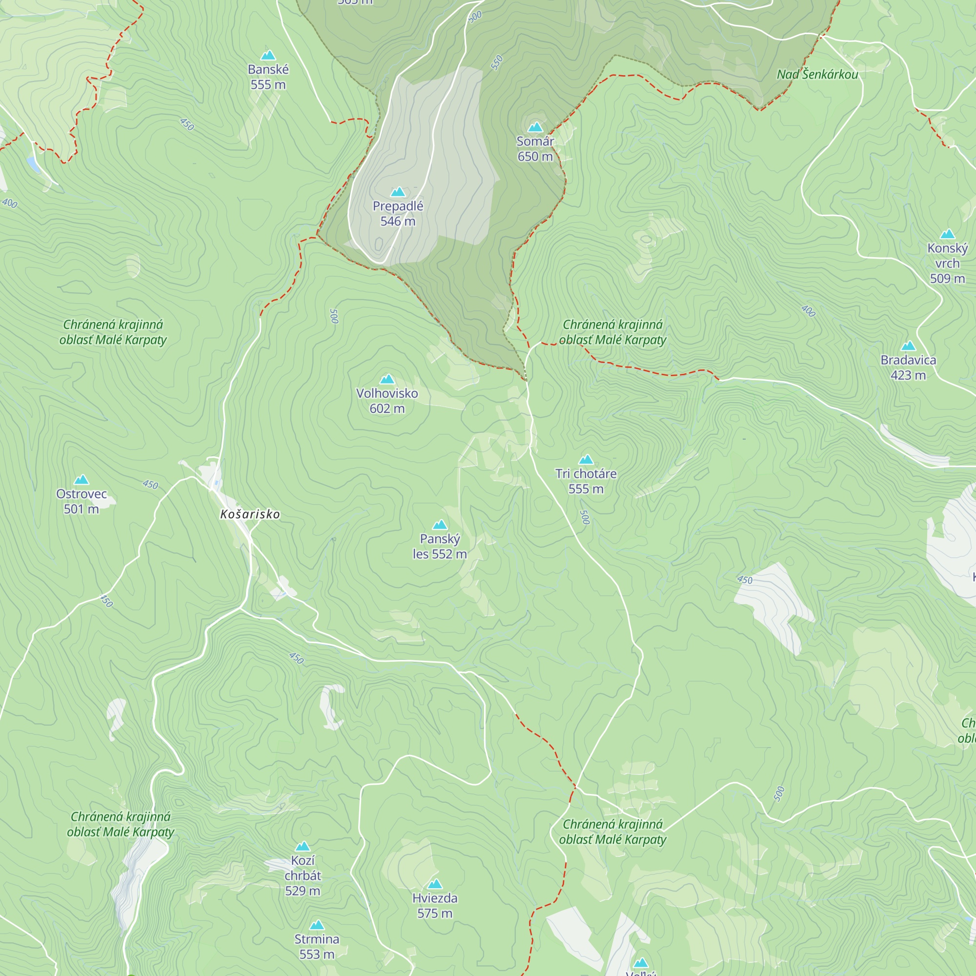 T. O. Zálesák map