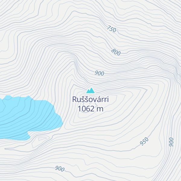 Map of Ruššovárri