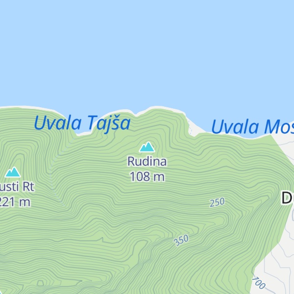 Map of Rudina