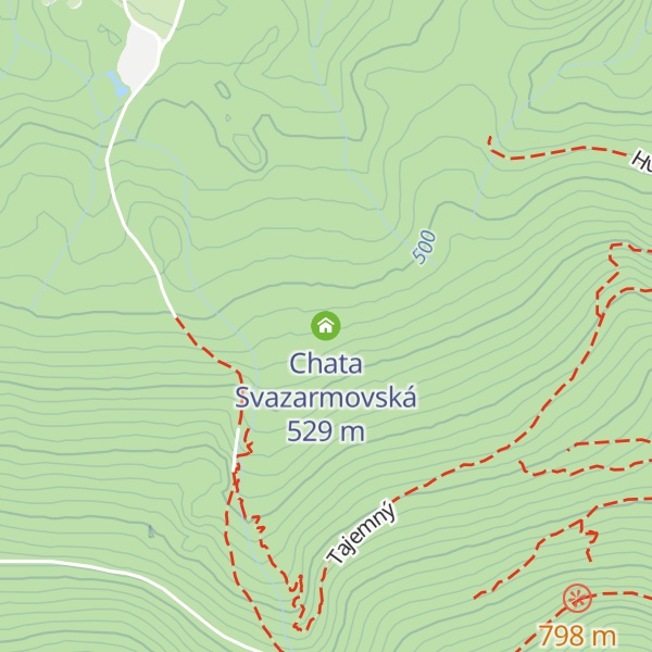 Map of Chata Svazarmovská