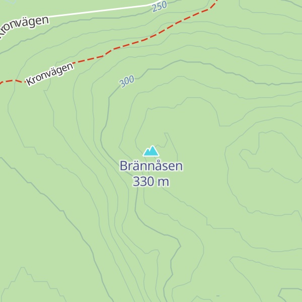 Map of Brännåsen
