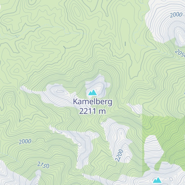 Map of Kamelberg