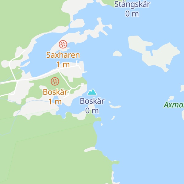 Map of Boskär