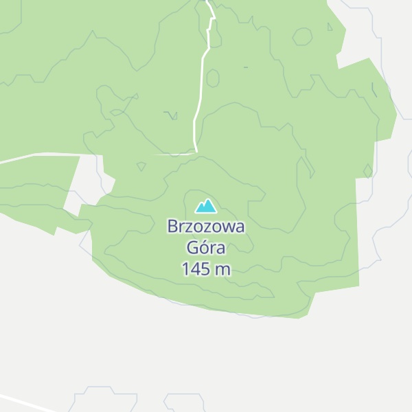 Map of Brzozowa Góra