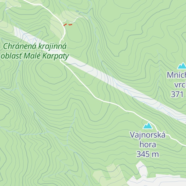 Map of Mahrová búda