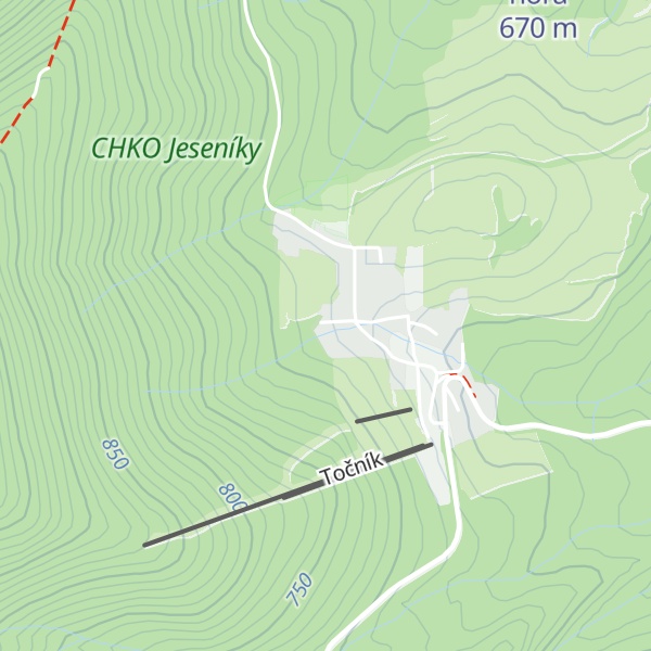 Map of Chata Esty