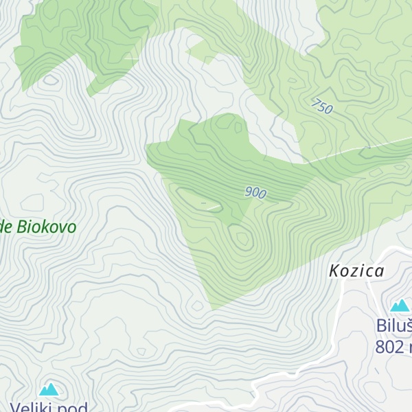 Map of Hladnjača