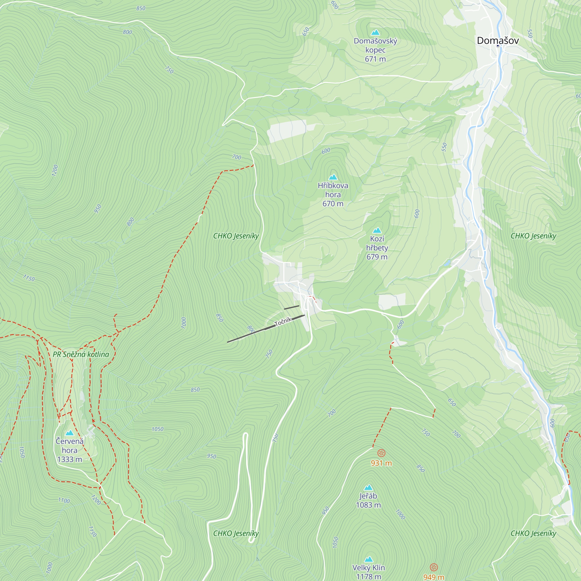 Horská chata U Rychlých map