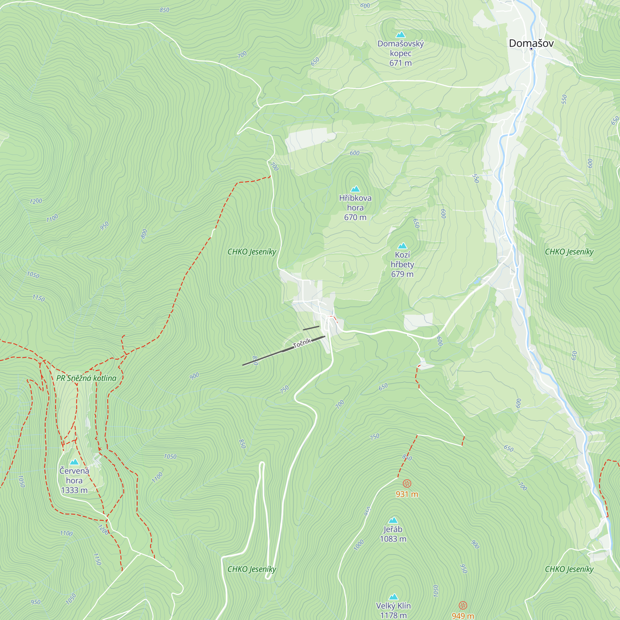 Horská chata U Rychlých map
