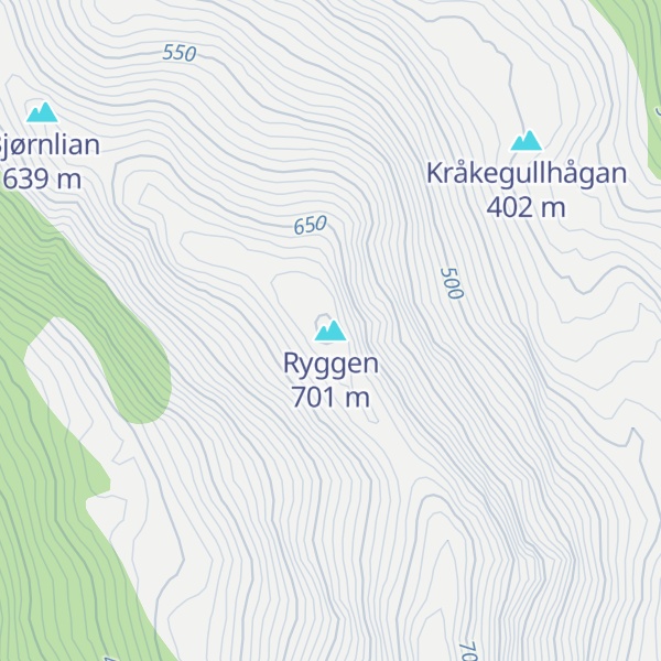 Map of Ryggen