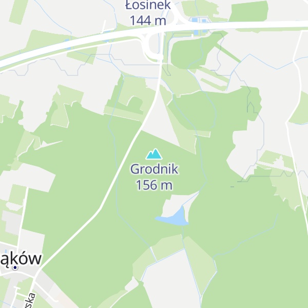 Map of Grodnik