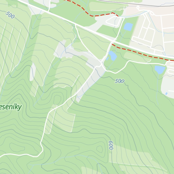 Map of Chata Jesanka