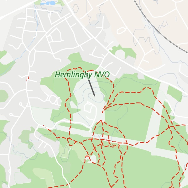 Map of Hemlingbyberget