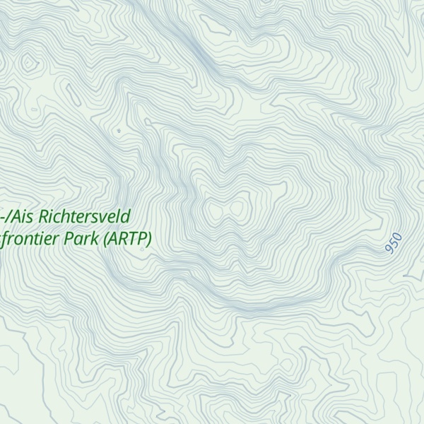 Map of Mount Erebus