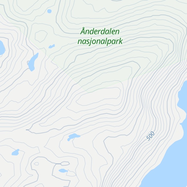 Map of Durmålsfjellet