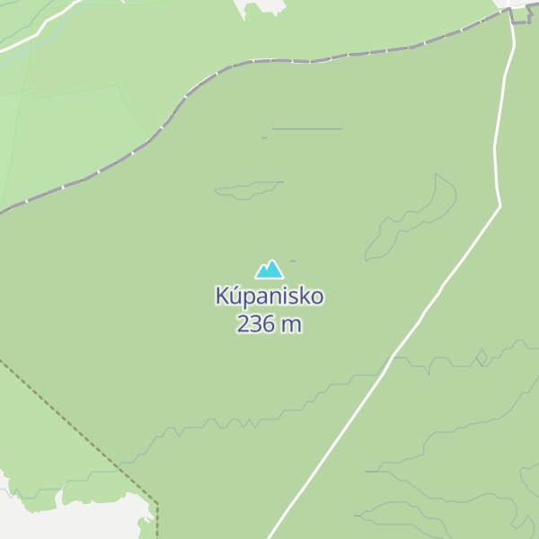 Map of Kúpanisko