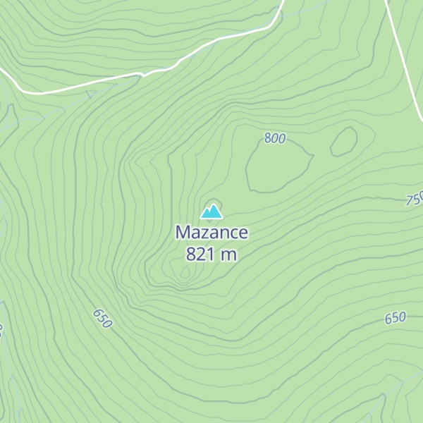 Map of Mazance