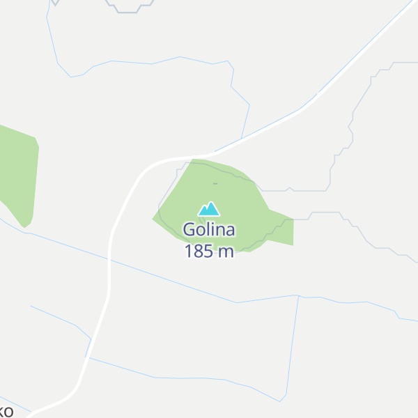 Map of Golina